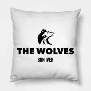 Bon Iver The Wolves Pillow