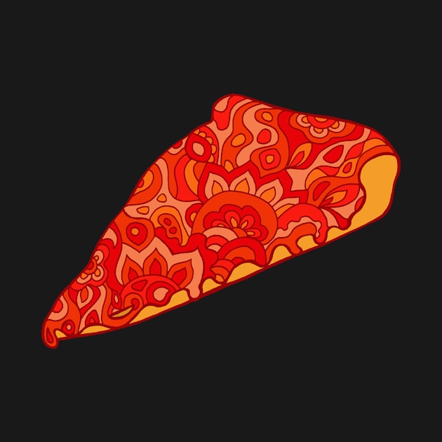 Psychedelic Pizza by TimeTravellers