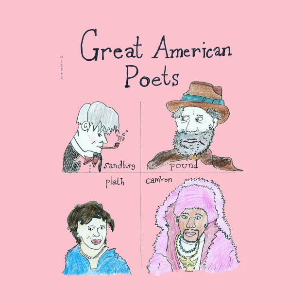 Great American Poets by AlanWieder