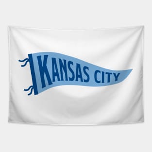 Kansas City Pennant - White Tapestry