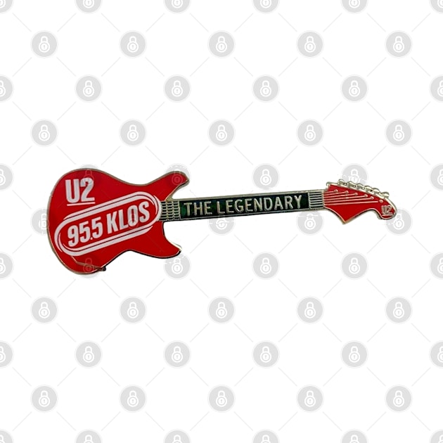 KLOS 95.5 FM U2 Guitar by RetroZest