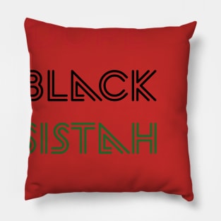 Dope Black Sistah Pillow