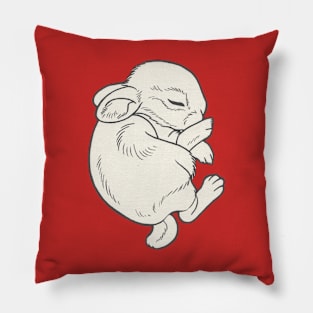 Baby Hase rosa Pillow