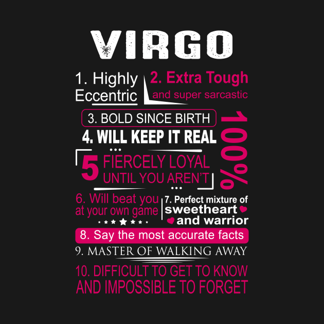 VIRGO ZODIAC by BTTEES