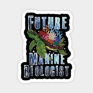 Future Marine Biologist Ocean Turtle Biology Magnet