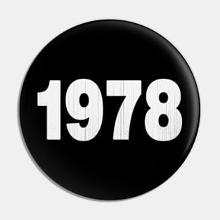 1978 Vintage Pin