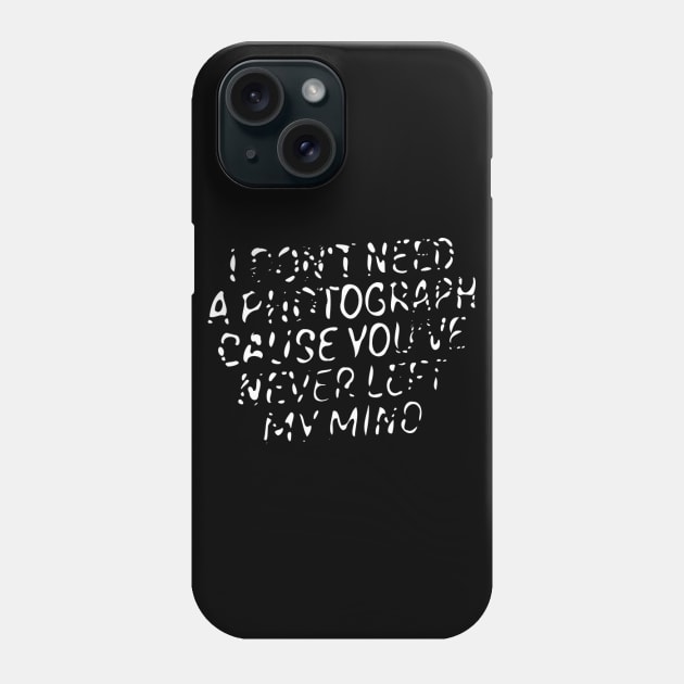 Of Montreal lyrics Phone Case by meganther0se