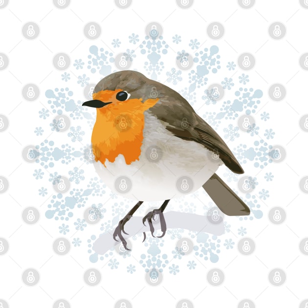 Christmas Robin by AnthonyZed