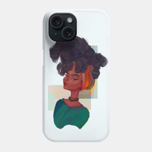 Big Curly Hair Phone Case