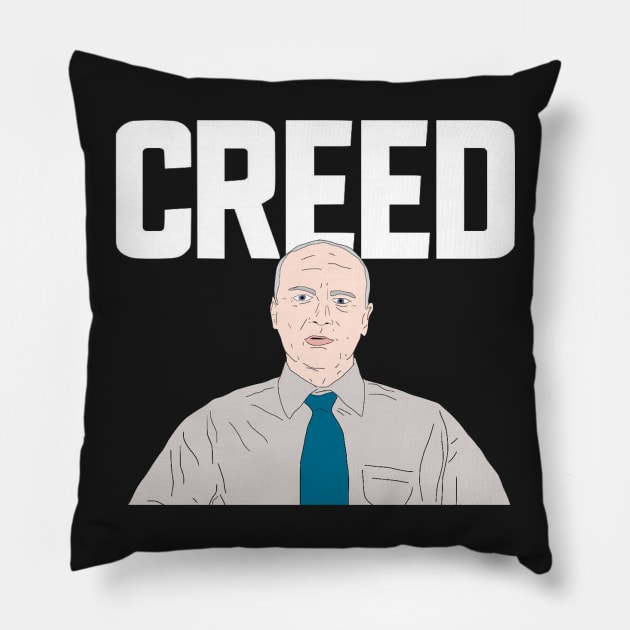 Creed Pillow by VideoNasties