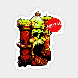 Greyskull Castle Heavy Metal Magnet