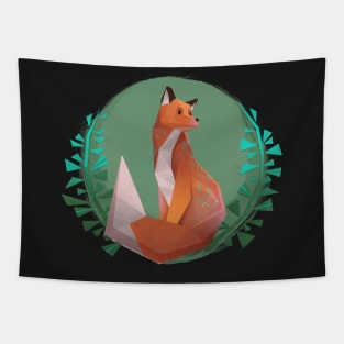 The Enchanted Fox Tapestry