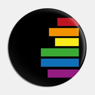 Gay lgbtq trans queer pride Parade rainbow gift Pin