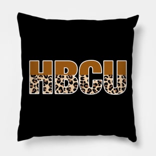 HBCU Leopard Print Pillow