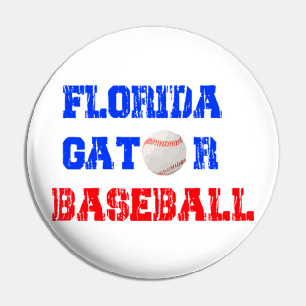 Florida Gator Baseball Fans Logo Florida Gators Pin Teepublic