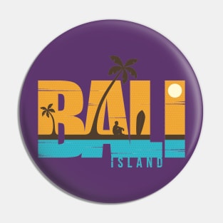 Bali Paradise Island Pin