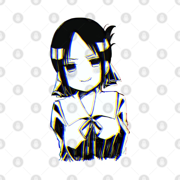 Kaguya-sama aesthetic cute pouting face by sadpanda