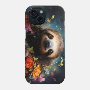 Blooming Sloth Phone Case