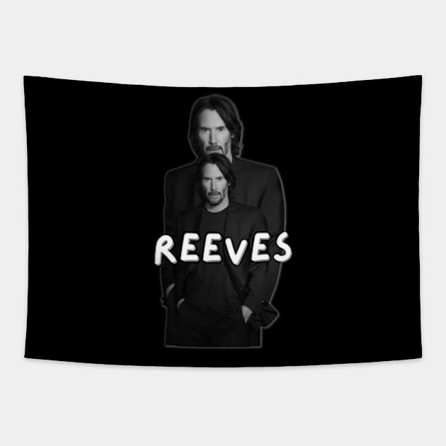 keanu reeves 90s style retro vintage 80s Tapestry by graphicaesthetic ✅