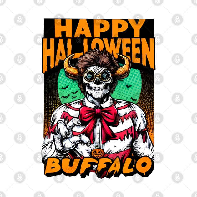 Buffalo Halloween by Americansports