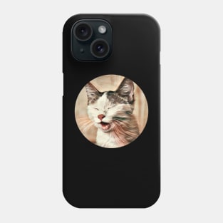 Four-Legged floppy cat Phone Case