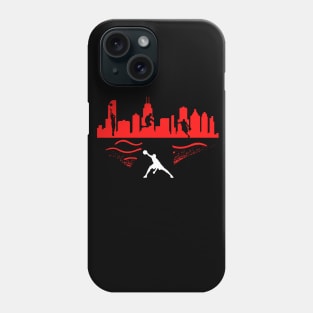 Chicago Illinois Basketball Phone Case