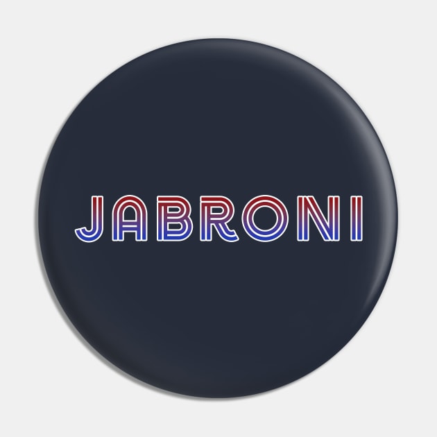 Jabroni Always Sunny Retro Graphic Pin by NightMan Designs