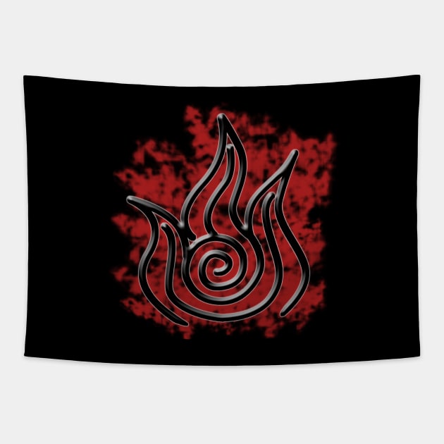 Fire Element Tapestry by martan