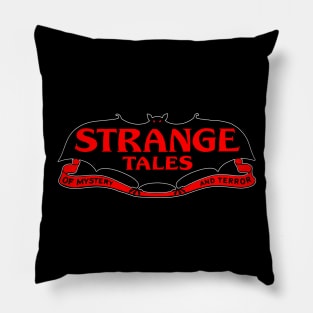 Strange Tales Pulp Logo Pillow