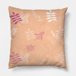 Leaf floral pattern Pillow