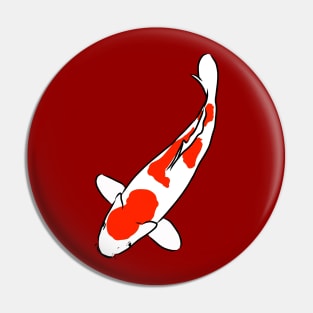 Koi Fish Kujaku Pin