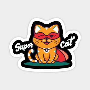 Cat So Cute Funny Super Cat Magnet