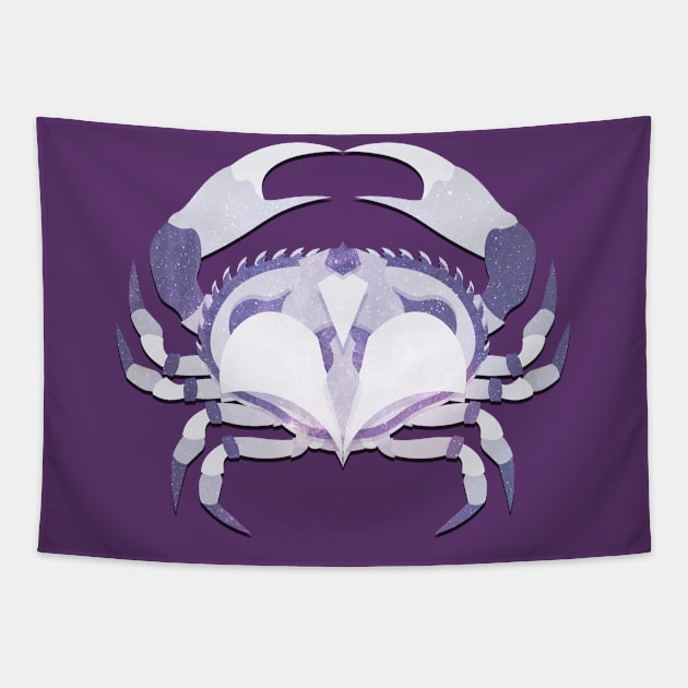 Cancer Astrological Sign Tapestry by Gemini DayDreamer