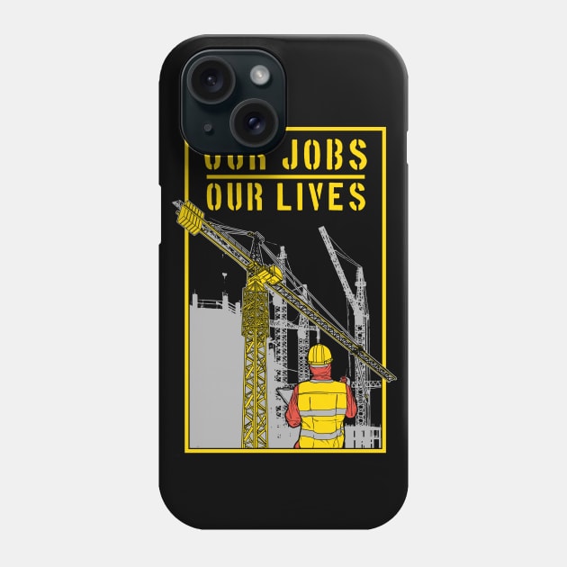 Tower Crane Operator Phone Case by damnoverload