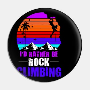 Vintage Rock Climbing Pin