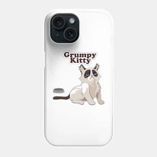 grumpy cat Phone Case