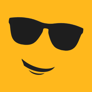 Smiling Face With Sunglasses emoji T-Shirt
