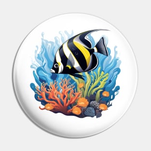 Moorish Idol Pin