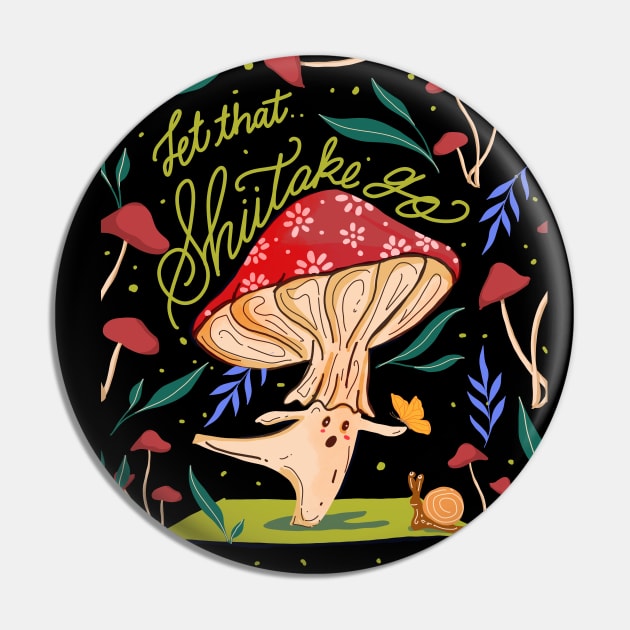 Shiitake go Pin by Mitalim