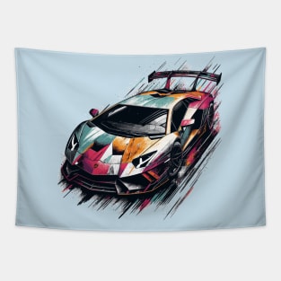 Lamborghini aventador Tapestry