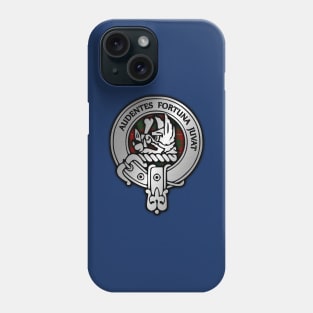 Clan MacKinnon Crest & Tartan Phone Case