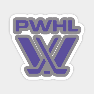 PWHL Purple Logo Magnet