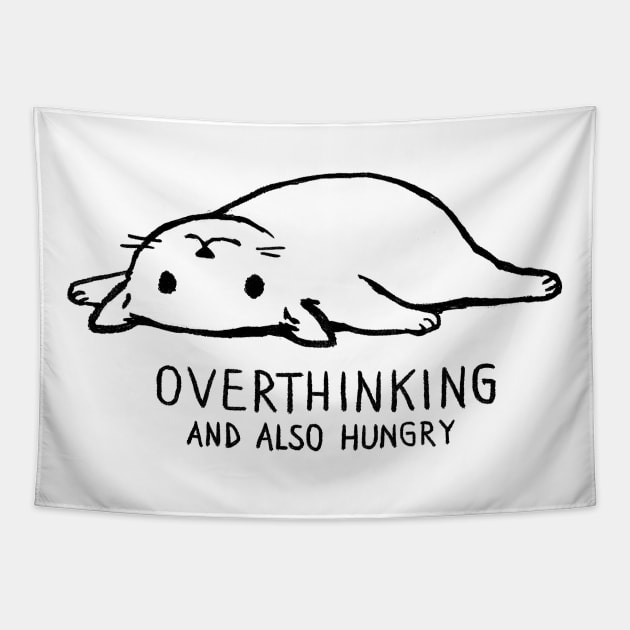 Overthinking and also hungry Tapestry by FoxShiver