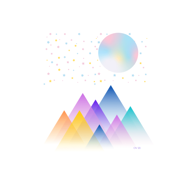 Geometric Landscape by RainbowStudios