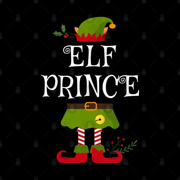 Elf Prince Shirt , Family Matching Group Christmas Shirt, Matching T Shirt for Family, Family Reunion Shirts by bkls