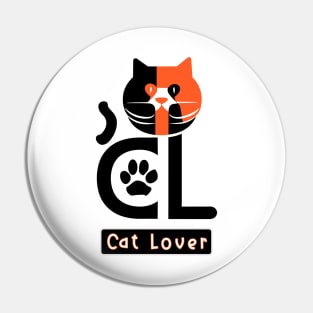 Cat Lover Pin