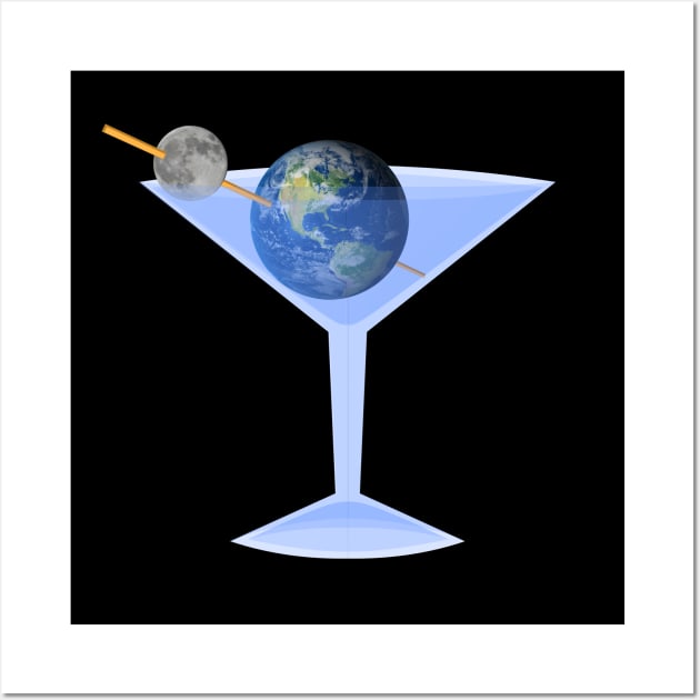 Planet Martini Glass