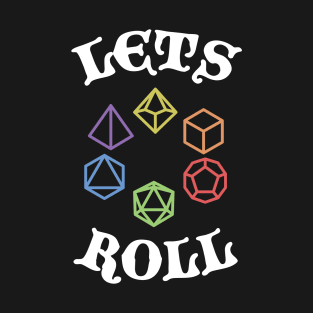 DnD Lets Roll T-Shirt