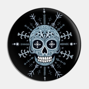 Skullflake Pin