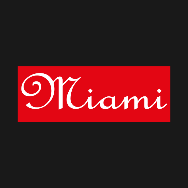 Miami design t-shirt by ARTA-ARTS-DESIGNS